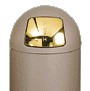 Textured Brown/ Brass