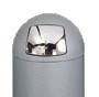 Textured Gray/ Chrome