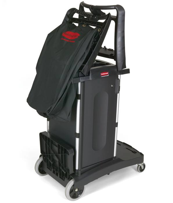 Rubbermaid Executive Series 9T76 Compact Folding Housekeeping Cart