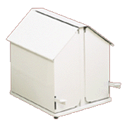 13 Double Stall w/Foot Pedal Sanitary Napkin Receptacle