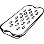 View: 120P-24  Cold Drain Tray, 1/3 Size, for all 1/3 Size Cold Food Pans except 119P Pack of 6