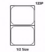 View: 123P Cold Food Pan, 1/2 Size  Pack of 6
