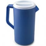 View: 3062RD Economy Pitcher w/White Lid Pack of 6