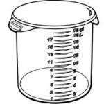 View: 5727-24 Round Storage Container  Pack of 6