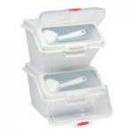 View: 9G60 Prosave Shelf Ingredient Bin W 1/2 C Measuring Scoop 
