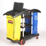 View: 9T79 Double Capacity Cleaning Cart 