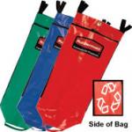 View: 9T93-01 Recycling Bag with Universal Recycling Symbol - Set of 3 Colors (Red, Green, Blue) 