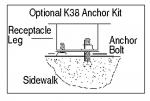 View: KR38 Anchor Kit for A17,R36,R38,R48