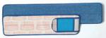 Q425 Rubbermaid HYGEN 24" Microfiber Damp Mop with Scrubber 