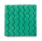 View: Q640 Rubbermaid HYGEN Microfiber XL General Purpose Cloth (Green) Pack of 12