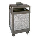 View: R48HTWU Hinged Top w/Weather Urn 