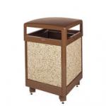 View: R48HT Hinged Top Waste Receptacle