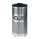 View: S3SSG Stainless Steel Recycle Receptacle Cans or Bottles