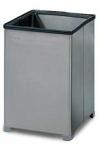 View: B1414SS Stainless Steel Open Top Receptacle