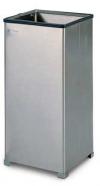 View: B1424SS Stainless Steel Open Top Receptacle