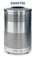 View: S55SST Stainless Steel Round Open Top Receptacle