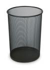 View: WMB20BK Round Steel Mesh Wastebasket 6 Pack