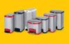 Slim Jim Step On Containers Stainless Steel View: Slim Jim Step On Containers Stainless Steel
