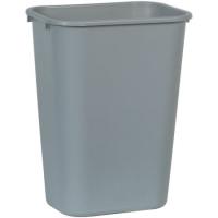  Rubbermaid Commercial Standard Wastebasket, 12.1 x 8.1 x  11.4, Black : Industrial & Scientific