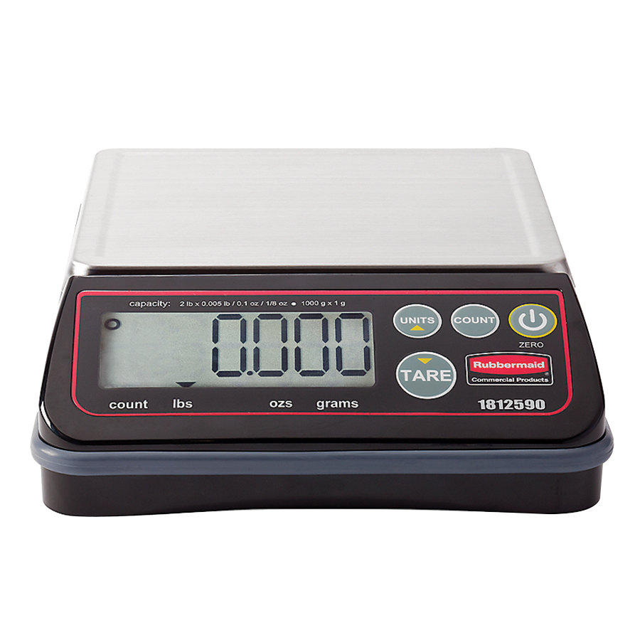 2 lb. Details about   Rubbermaid FG632SRW Stainless Steel Mechanical Portion Control Scale