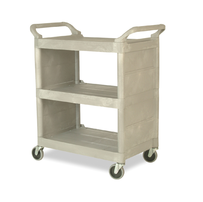 Rubbermaid 3355 88 Utility Cart Enclosed End Panels