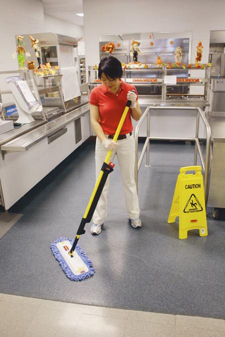 Rubbermaid Pulse Mop Microfiber Floor Cleaning System 