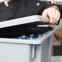 1730 PALLETOTE® 23.8" X 19.8" LID FOR STACKABLE NESTABLE CONTAINER