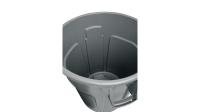 2655 BRUTE 55 Gallon Waste Container Inside 2655 BRUTE 55 Gallon Waste Container Inside