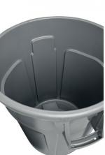 Rubbermaid 2610 BRUTE 10 gallon waste container inside