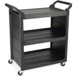 View: Rubbermaid 3421 Utility Cart with 3" dia Swivel Casters and End Panels