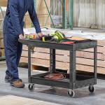 4520-89 HEAVY-DUTY FLAT HANDLE UTILITY CART