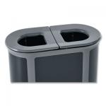 Enhance™ 2172843 Pill Dual Stream 2x23 Gal, Pearl Gray/Umbra Gray Dual