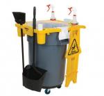 View: 9W87 BRUTE Rim Caddy for 2643 waste receptacles.