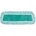 View: Q408 18" Standard Microfiber Dust Mop with Fringe Pack of 12