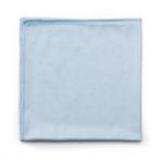 View: Q630 Rubbermaid HYGEN Microfiber Glass/Mirror Cloth (Blue) Pack of 12