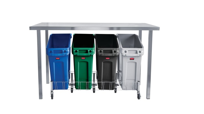 Tall Slim Trash Can – Allwell Rents