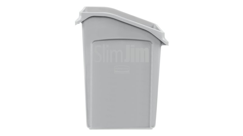 23 Gal. Skinny Plastic Home & Office Trash Can or Recycling Bin