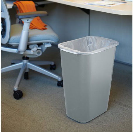 Rubbermaid 2957 Deskside Wastebasket Large