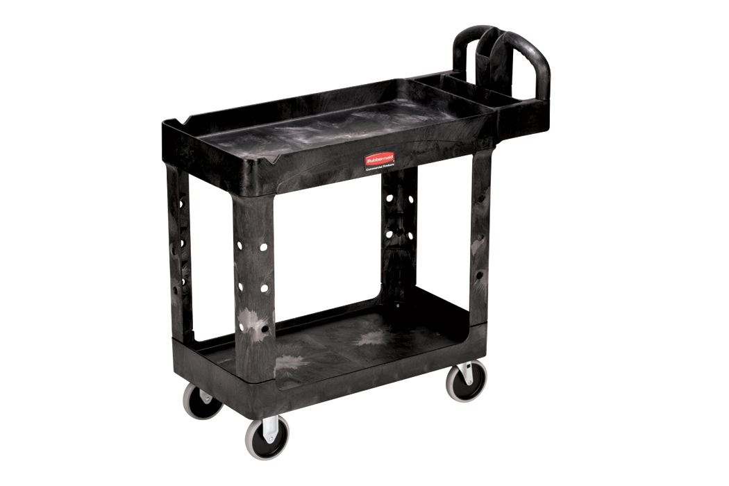 Rubbermaid™ Heavy-Duty Utility Cart with Aluminum Uprights