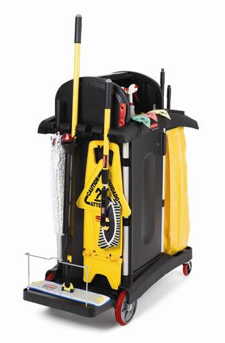 Janitor Cart (Trash / Cleaning) Cart w/ Cover