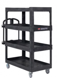 2128657 4-SHELF HEAVY-DUTY ERGO UTILITY CART