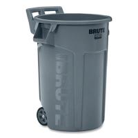 2131929 VENTED WHEELED BRUTE® CONTAINER, 44 GAL GRAY