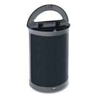 Enhance™ 2172845 Half Round 11.5 Gal, Pearl Gray Open