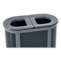 Enhance™ 2172843 Pill Dual Stream 2x23 Gal, Pearl Gray/Umbra Gray Dual