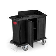 Rubbermaid Utility Cart with Locking Doors