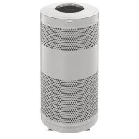Rubbermaid Classics S3SST Stainless Steel Round Open Top Receptacle
