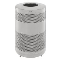 Rubbermaid Classics S55SST Stainless Steel Round Open Top Receptacle