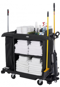 Compact Cleaning and Housekeeping Cart Compact Cleaning and Housekeeping Cart