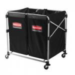 View: Rubbermaid 1881781 Collapsible X-Cart (2 - 4 Bushel) 