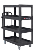 View: 2128657 4-SHELF HEAVY-DUTY ERGO UTILITY CART 